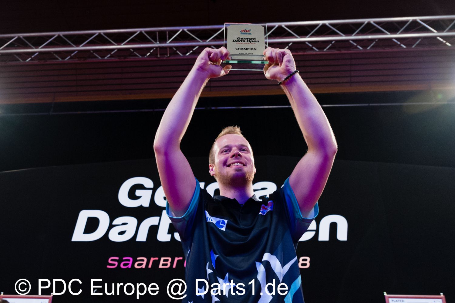 Max Hopp gewinnt die German Darts Open 2018