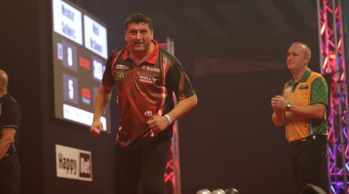 Mensur Suljovic und Mick McGowan