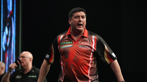Mensur Suljovic zeigte einen 3-Dart-Average von 104