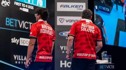 Österreich verspielt Gruppensieg nach vier vergebenen Matchdarts