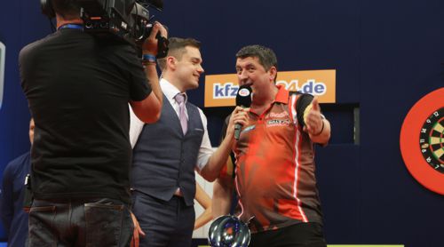 Mensur Suljovic im Interview nach seinem Sieg