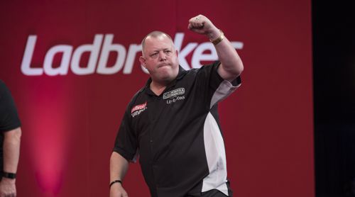 Mervyn King besiegt Michael van Gerwen