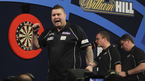 Michael Smith zieht in das Achtelfinale der Darts WM 2017 ein