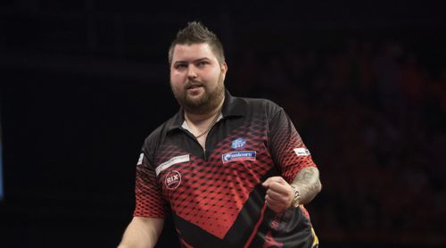 Michael Smith auf dem Weg in das Halbfinale der Premier League