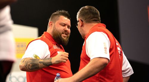 Michael Smith und James Wade gehen für England an den Start