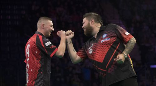 Michael Smith hatte keine Probleme mit Nathan Aspinall