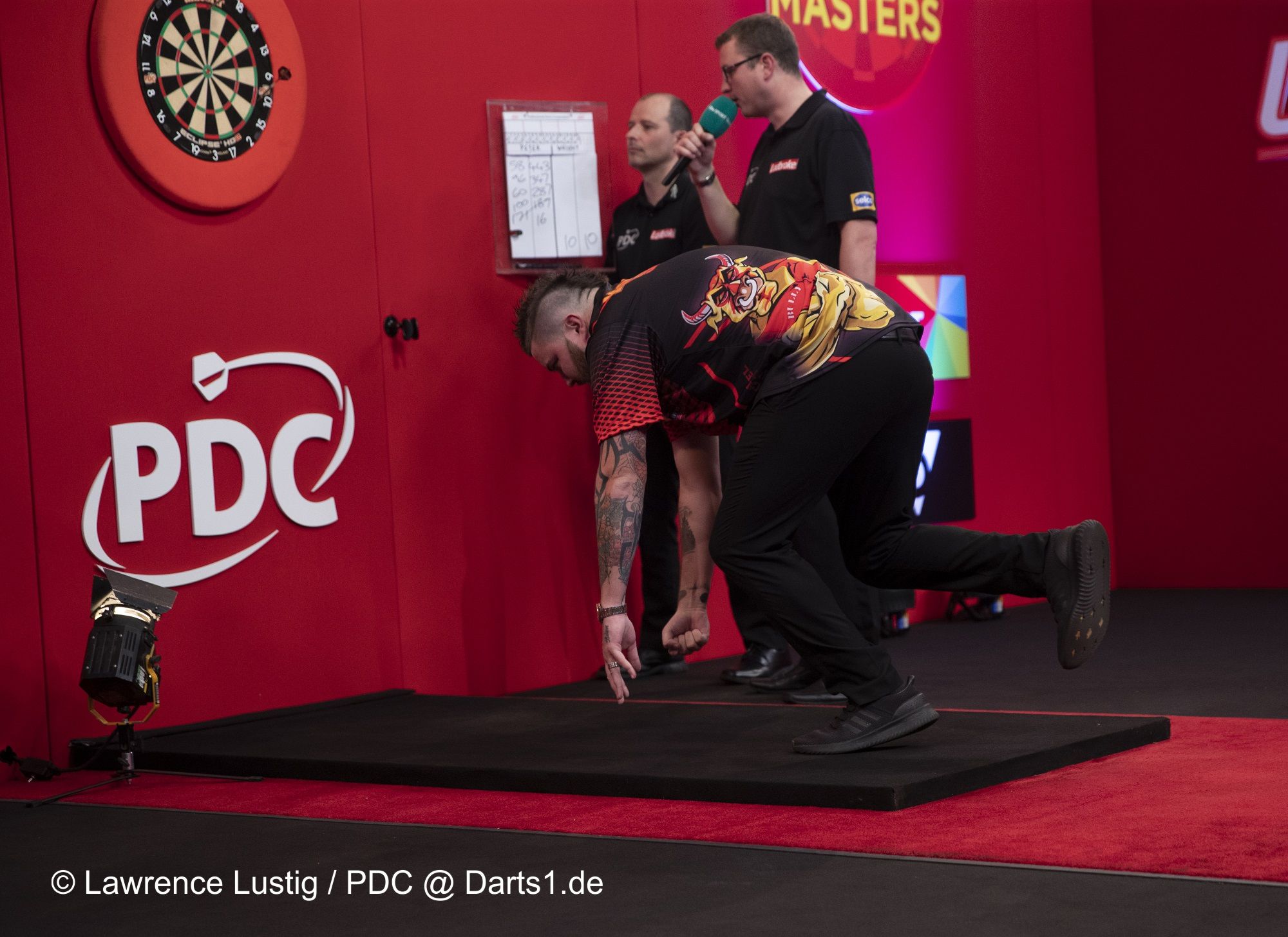 Peter Wright gewinnt das Masters 2020