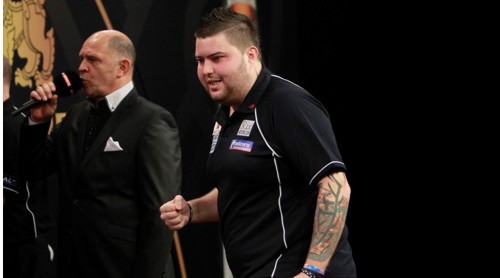 Michael Smith zieht erstmals in das Halbfinale eines Major Turnieres ein