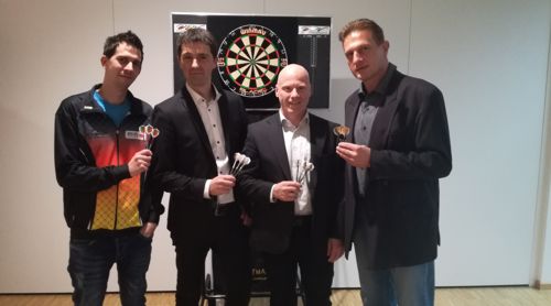 Michael Unterbuchner, Michael Sandner, Axel Krauss und Sportdirektor Jürgen Rollmann Michael Unterbuchner, Michael Sandner, Axel Krauss und Sportdirektor Jürgen Rollmann