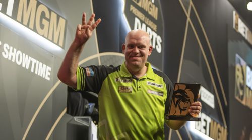 Michael van Gerwen 3. Tagessieg in Folge