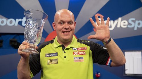 Michael van Gerwen mit Titel Nummer 5