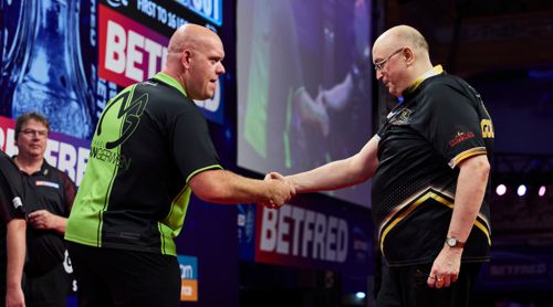Michael van Gerwen 16:10 Andrew Gilding