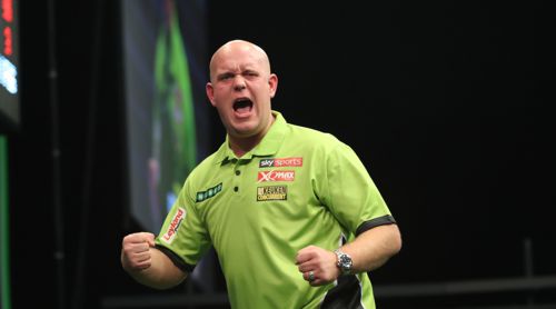 Michael van Gerwen ist bei der Champions League der große Favorit auf den Titel
