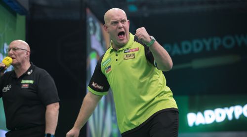 Michael van Gerwen komplettiert seine Major Turnier-Sammlung