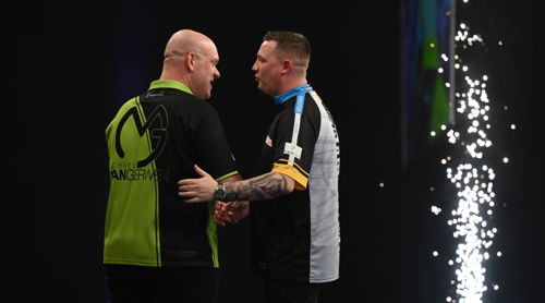 Michael van Gerwen 6:4 Chris Dobey
