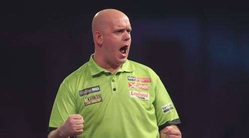 Michael van Gerwen ließ keine Zweifel daran, wer Top-Favorit auf den Weltmeister-Titel ist