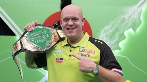 Van Gerwen gewinnt die Champions League zum ersten Mal