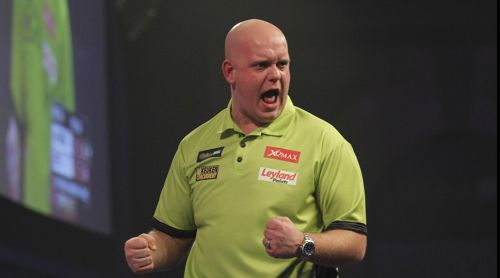 Michael van Gerwen muss gegen Cristo Reyes sein gesamtes Potential abrufen