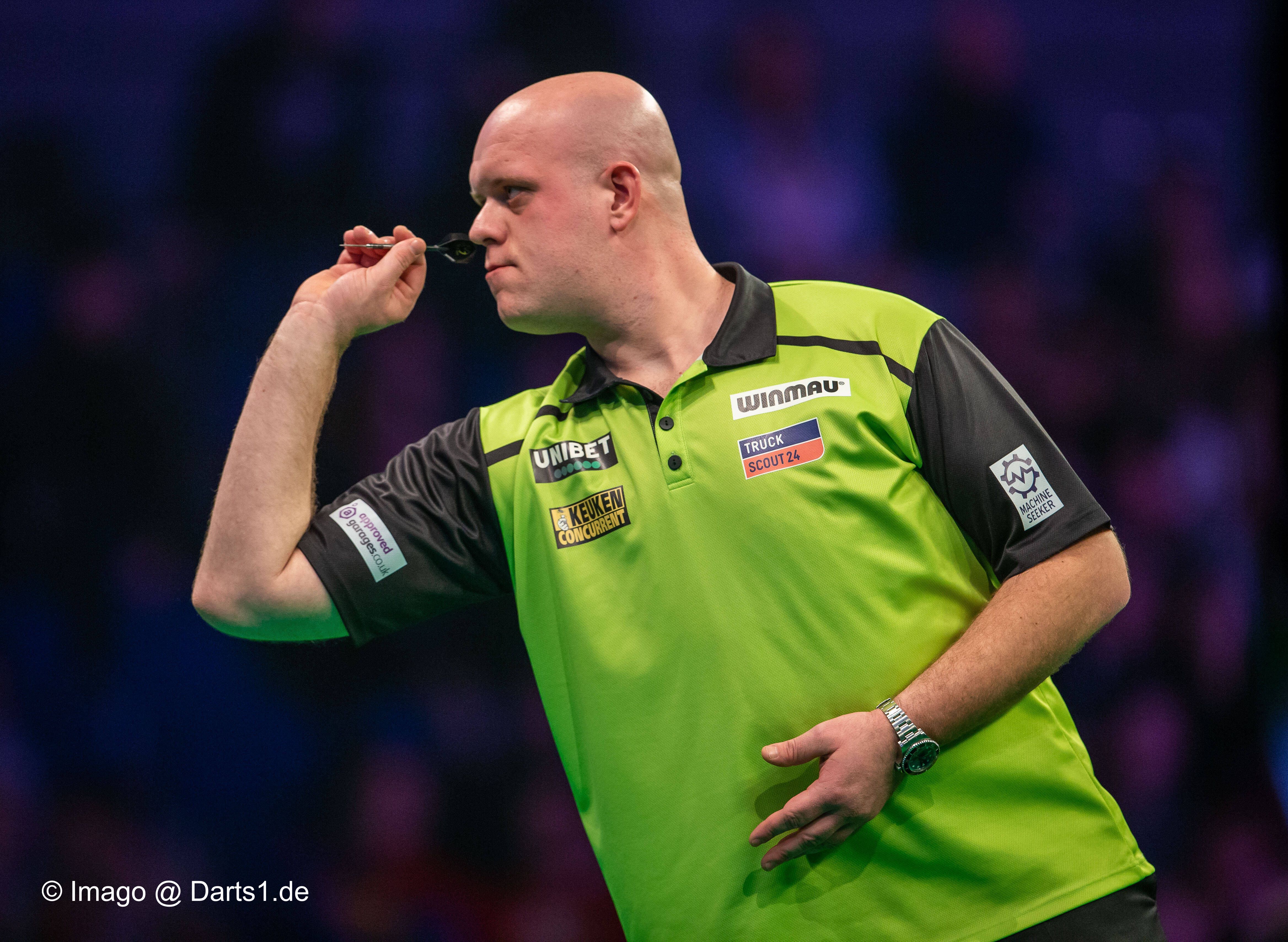 Michael van Gerwen vor dem Start der Darts-WM 2021 im Interview