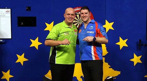 Daryl Gurney erreicht das Finale der Dutch Darts Masters