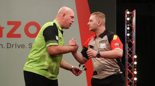 Michael van Gerwen quatscht gerne