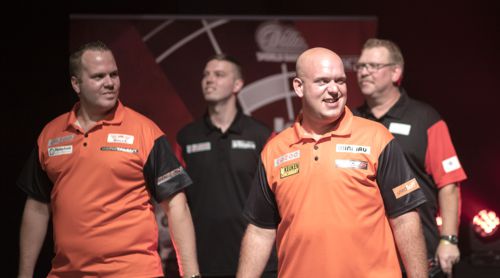Michael van Gerwen erstmals mit Dirk van Duijvenbode