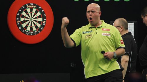 Michael van Gerwen Unibet European Darts Championship