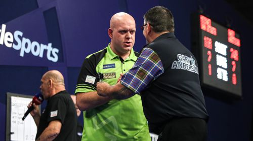 Michael van Gerwen 2:0 Gary Anderson