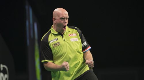 Michael van Gerwen mit grenzenlosem Jubel