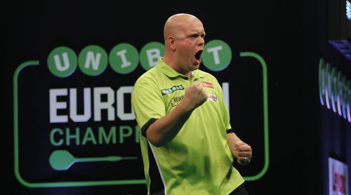 Michael van Gerwen Unibet European Darts Championship