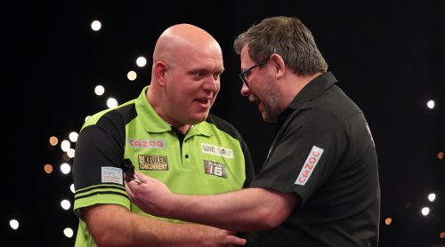 Michael van Gerwen lässt James Wade keine Chance
