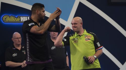 Michael van Gerwen und Jelle Klaasen können sich nicht leiden