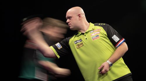 Michael van Gerwen fertigt Jim Williams ab