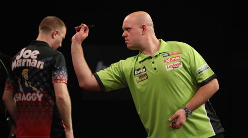 Michael van Gerwen lässt Joe Murnan keine Chance