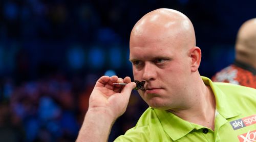 Michael van Gerwen Konzentration