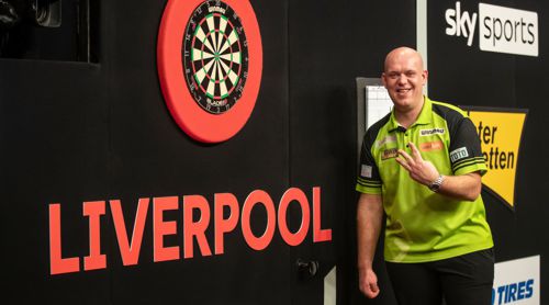 Michael van Gerwen bleibt das Ma der Dinge