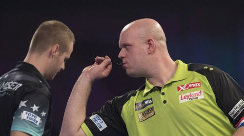 Michael van Gerwen zu gut fr Max Hopp