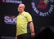 Michael van Gerwen erlebt eine seine wenigen Niederlagen