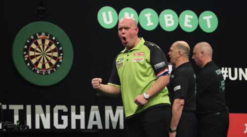 Michael van Gerwen präsentierte sich in Nottingham von seiner stärksten Seite