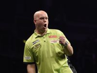 Michael van Gerwen zeigte trotz Rückenbeschwerden über 110 Punkte im Schnitt