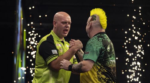 Michael van Gerwen verpasst Peter Wright einen Whitewash