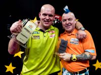 Michael van Gerwen besiegte Peter Wright im Finale des German Darts Grand Prix 2018 mit 8:5