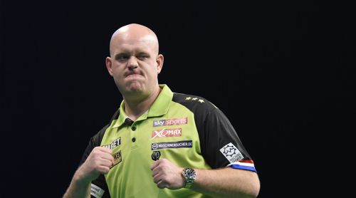 Michael van Gerwen zieht einsam seine Kreise an der Spitze