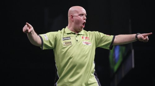 Michael van Gerwen trennt sich mit Phil Taylor unentschieden