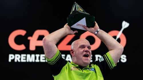 Michael van Gerwen gewinnt die Premier League zum siebten Mal