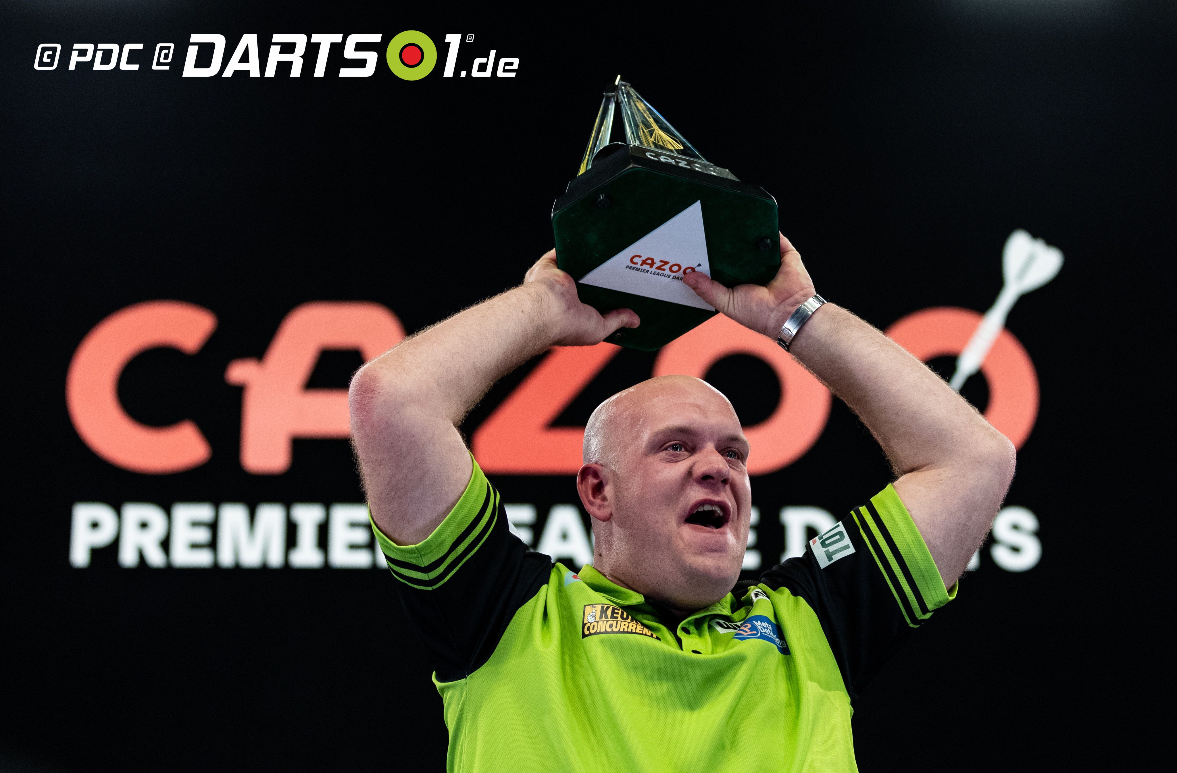 Michael van Gerwen gewinnt die Premier League zum siebten Mal