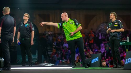 Michael van Gerwen gewann trotz Zahnschmerzen im Ally Pally