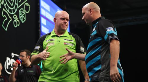 Michael van Gerwen 5:4 Rob Cross