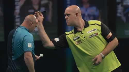 Michael van Gerwen ohne Probleme gegen Rob Cross