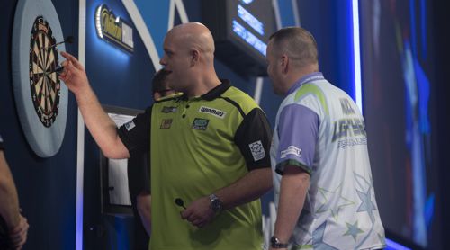 Michael van Gerwen besiegt Ryan Murray